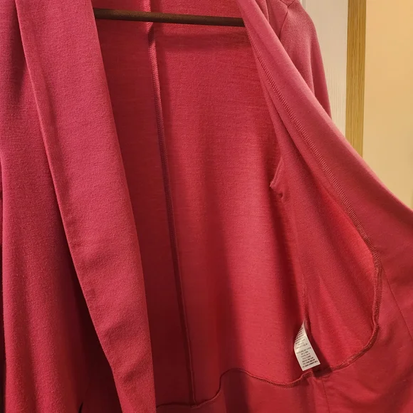 Ricki's Rose-Pink Open Front Blazer Jacket - Picture 4 of 6